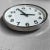 Industrial wall clock from the brand Seiko Japan, model KH411S. The clock has a metal case and is waterproof. In working...
