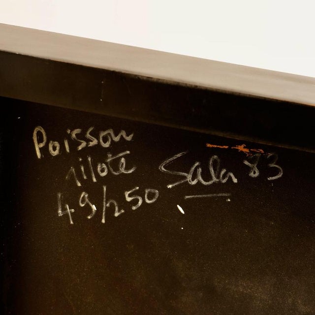 Vintage Poisson Pilote Chair by Pierre Sala, 1983 For Sale - Image 9 of 10