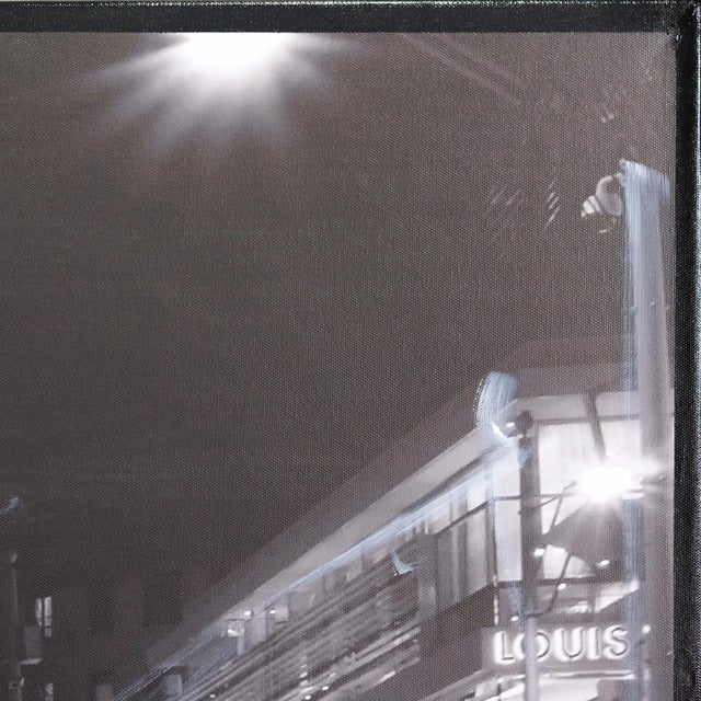 Pop Art Rodeo Dr. Early Nights - Large Urban Landscape Photography Painting Original Artwork by Pete Kasprzak For Sale - Image 3 of 9