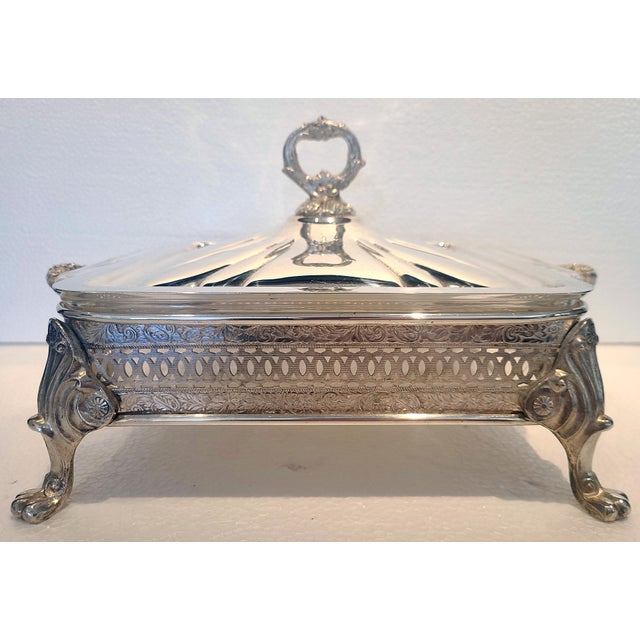 Sheridan Silver Plate Buffet Warmers A Pair Chairish