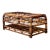 Vintage Brighton Rattan Coffee Table For Sale