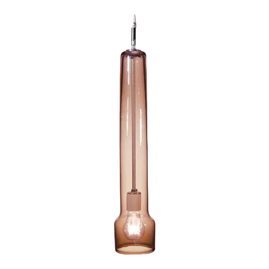 Visor Pendant Light from the Flashlight Collection in Tea For Sale