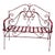 Vintage Iron Garden Bench For Sale