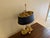 Mid 20th Century Mid 20th Century Brass Bouillotte Lamp With Adjustable Black Tole Shade For Sale - Image 5 of 16