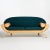 Green Cleo Sofa by Leif Burman for Swedese, 1990 For Sale - Image 8 of 8
