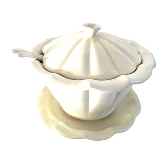 Vintage Marcia Ware California Pottery Soup Tureen Set For Sale