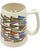 Details: -Vintage university pennants ceramic stein mug -Mug features multi-colored college and university pennants...
