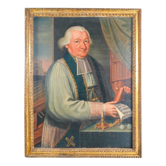 Stefano Chiantore, Portrait of a Man, 1796, Oil Painting, Framed For Sale