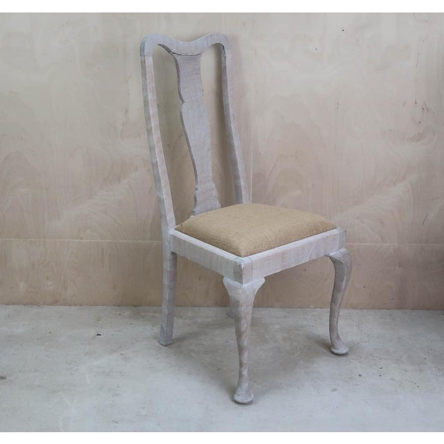 Antique English Gustavian Style Urn Back Dining Chairs, 1920, Set of 6 For Sale - Image 4 of 9