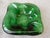 Mid 20th Century Chunky 60's Blenko Style Green Glass Catchall Ashtray For Sale - Image 5 of 15