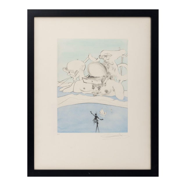 Salvador Dali "Expulse Comme Un Megot..." Etching For Sale