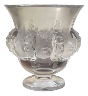 Crystal Dampierre Vase from Lalique France