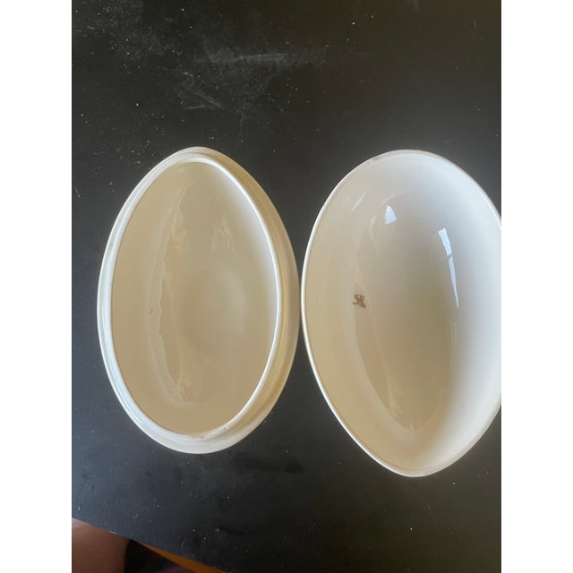 Mason's Ironstone Vintage Mason’s Ironstone Chinoise Egg Trinket Dish For Sale - Image 4 of 9