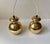 Vintage Brass Pendant Lamps attributed to Hans-Agne Jakobsson for Markaryd, 1960s, Set of 2 For Sale - Image 4 of 13