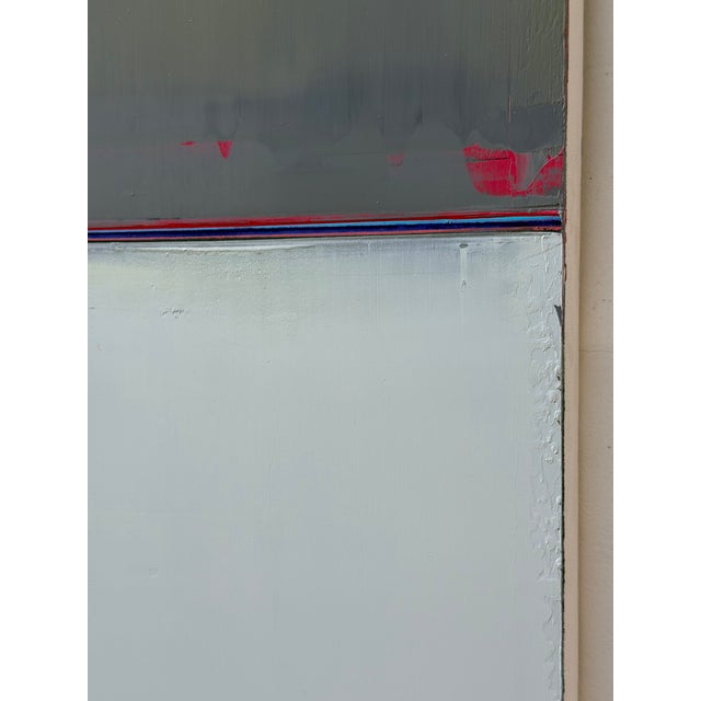 Contemporary Abstract Oil on Canvas/Wood "#1795" by Arvid Boecker For Sale - Image 6 of 8