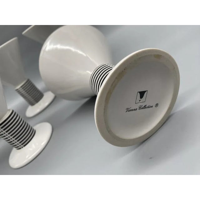 Vienna Collection Porcelain Service by Heide Warlamis, Set of 9 For Sale - Image 10 of 11