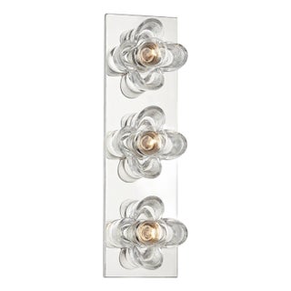 Mitzi Shea 16.5 in. 3 Light Bath and Vanity in Polished Nickel Finish For Sale