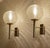1970s Vintage Brutalist Glass Sconces from Doria Leuchten, Germany, Set of 2 For Sale - Image 5 of 18