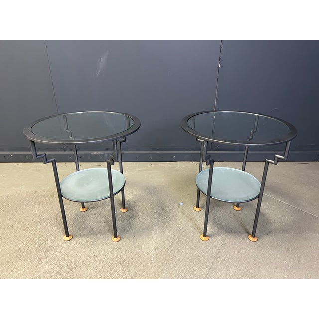 Side Tables, 1980s, Set of 2 For Sale - Image 6 of 11