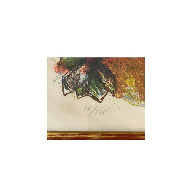 Theo Tobiasse “Sarah” — 1984 Framed Limited-Edition Lithograph For Sale - Image 4 of 14