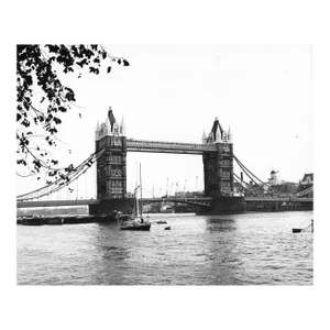 1971 Tower Bridge London Photograph by Don Ware