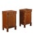 Antique Empire Bedside Tables in Walnut and Bronze, Set of 2 For Sale - Image 12 of 12