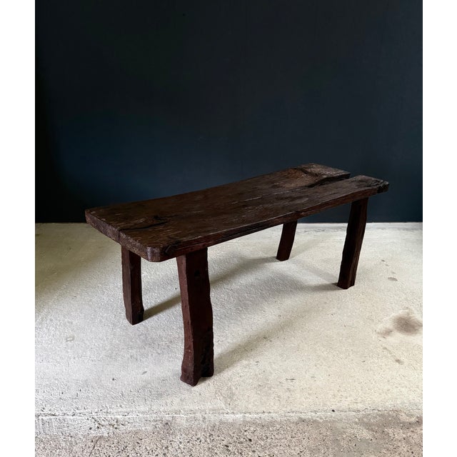 Early 19th Century Handcrafted Carved Workbench For Sale - Image 10 of 18