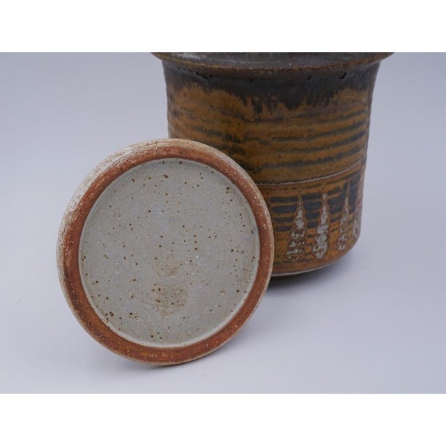 Joel Edwards Mid 20th Century Joel Edwards Lidded Jar For Sale - Image 4 of 12