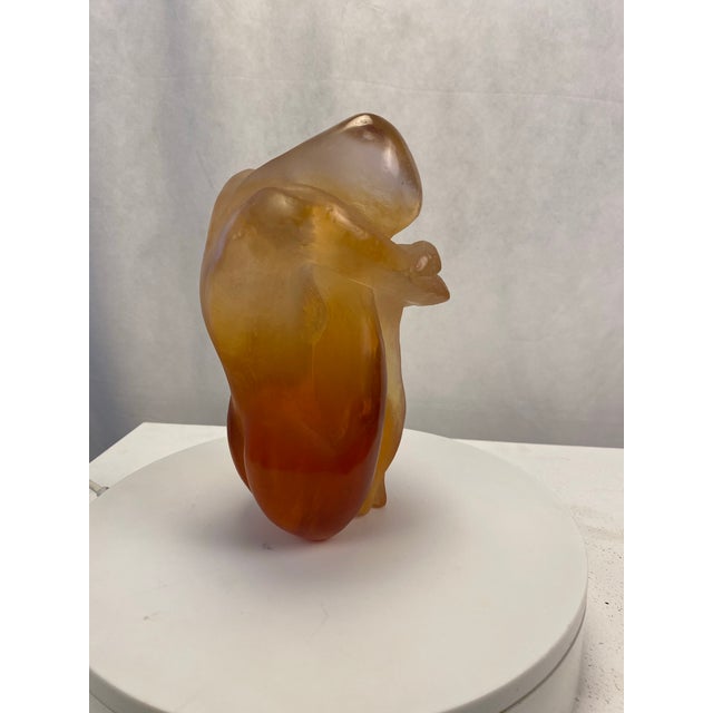 French Daum Secret d'Amour by Sylvie Mangaud Lasseigne 375 Ex For Sale - Image 3 of 7