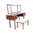 A smart and extremely well made Danish vintage dressing table and stool by Kai Kristiansen for Aksel Kjersgaard. This was...