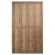 Solid Wood Storage Unit with Glass Doors For Sale - Image 4 of 9