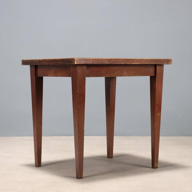 Wood Coffee Table from the 50s and 60s For Sale - Image 7 of 8