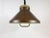 Mid-Century Modern Brown Metal and Brass Pendant Lamp by Jo Hammerborg for Fog & Mørup, 1970s For Sale - Image 3 of 11