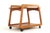 A beautifully designed teak trolley. This trolley owes its lovely, timeless look to the flowing lines in its design; both...