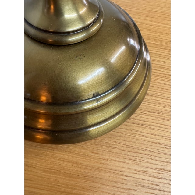 Metal Pottery Barn Chelsea Table Lamp, Bronze For Sale - Image 7 of 12