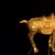 Pair of Vintage Chinese Gilt Bronze Horse Figures – Tang Style Saddled Horses For Sale In Los Angeles - Image 6 of 9