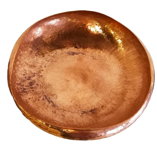 Mid-Century Brass Bowl by Mario Pinton for Ateliers des Orfevres For Sale - Image 3 of 12