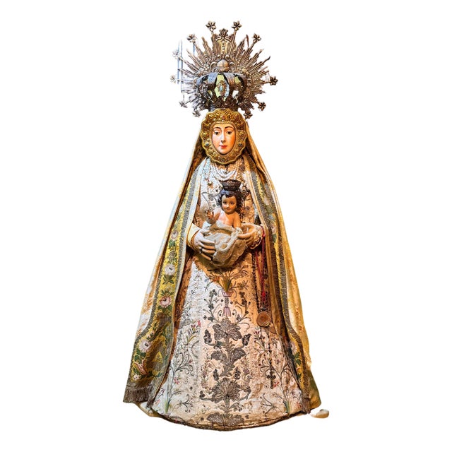 Our Lady of El Rocío Dressed in Robes For Sale