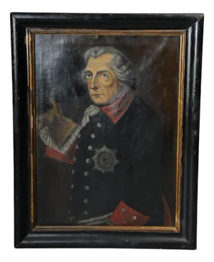 After Anton Graff, Frederick II/Frederick the Great, Oil Painting, Framed