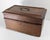 We are selling this attractive simple wood Tea Caddy or Deed box. This box has Georgian style but is probably early to mid...