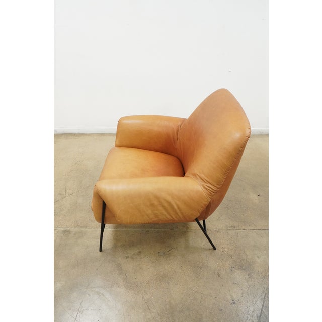 Hooker Furniture Ambroise Metal Frame Club Chair For Sale - Image 15 of 17