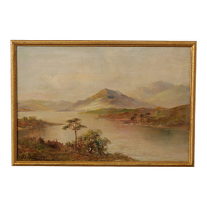Francis E. Jamieson Oil Painting, Scottish Highlands