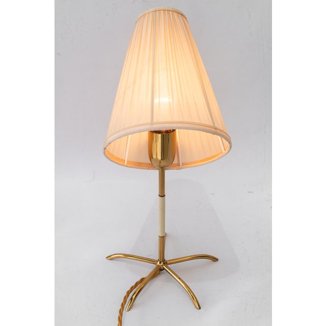 Table Lamp with Fabric Shade by Rupert Nikoll, Vienna, Austria, 1950s For Sale - Image 14 of 18