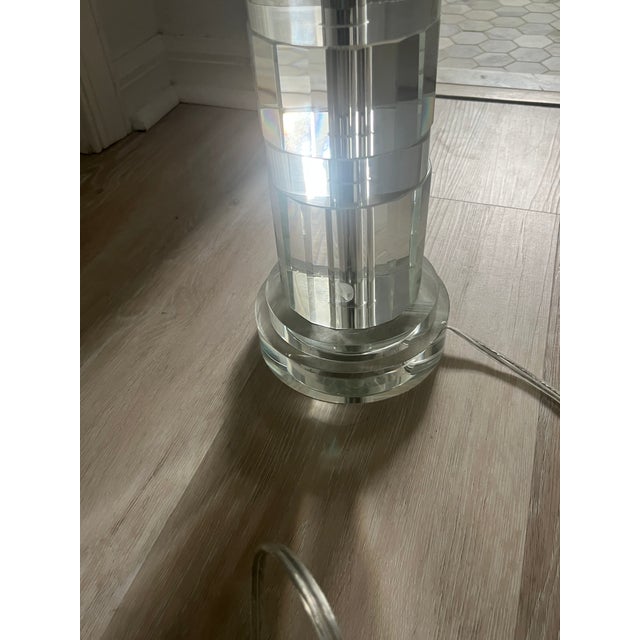 Pair Ralph Lauren Crystal Column Lamps For Sale In Naples, FL - Image 6 of 16