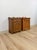 This charming pair of rustic pine nightstands are a warm and characterful European country bedroom find. Each piece...