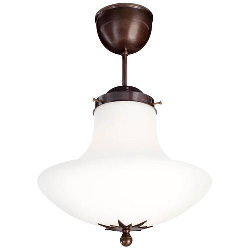 Artisan Pendant Stoby Oxide D40 Opal Glass Pendant Lamp For Sale - Image 6 of 6