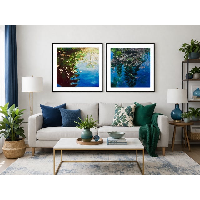 Floating Autumn - Limited Edition Print (1/16) Impressionistic Art For Sale - Image 4 of 5