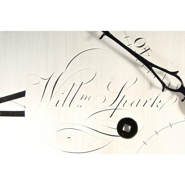 Wood Mahogany Grandfather Clock, Scottland, 1820s For Sale - Image 7 of 17