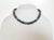 South Sea Tahitian Black Pearl Necklace With 14k White Gold Clasp For Sale - Image 4 of 9