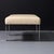 2000 - 2009 Leather and Chrome Bench by Kravet Furniture For Sale - Image 5 of 6